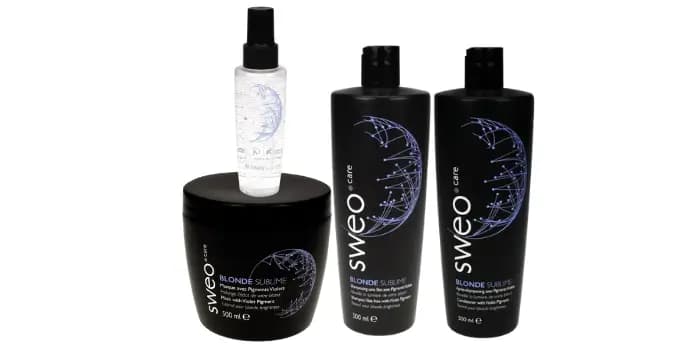 Gamme Blonde Sublime - Sweo - Produits capillaires spécialisés