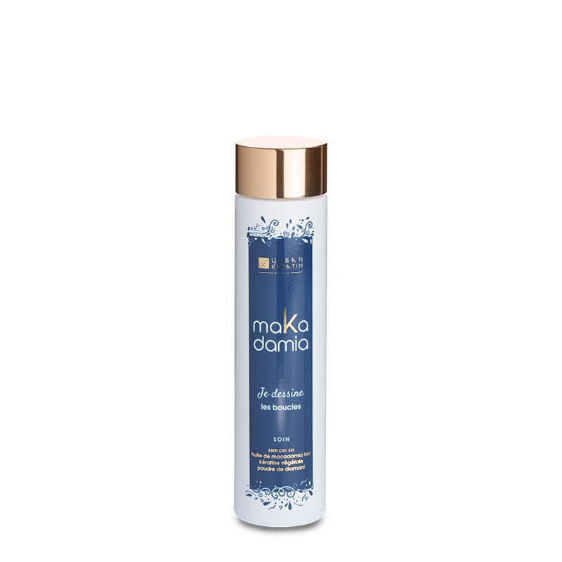 Soin cheveux bouclés Je Dessine Makadamia - Urban Keratin - Produit capillaire professionnel 200ml