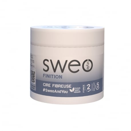 Cire Fibreuse Sweo Style 100% vegan - Sweo - Produit capillaire professionnel
