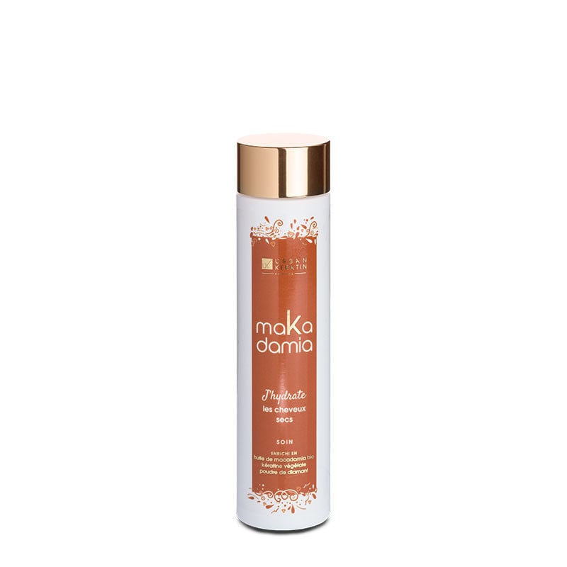 Soin cheveux secs J'hydrate Makadamia - Urban Keratin - Produit capillaire professionnel
