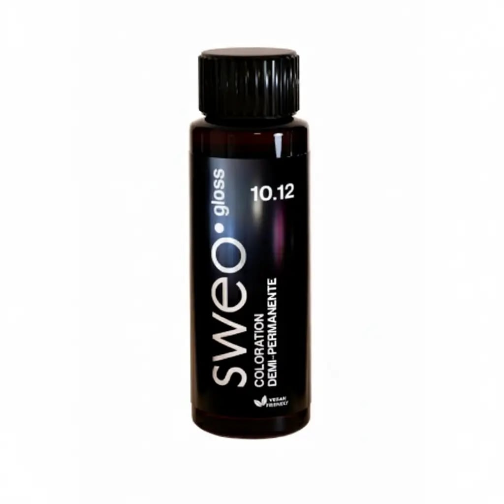 10.12 Gloss blond très très clair cendré irisé - Sweo - Produit capillaire professionnel