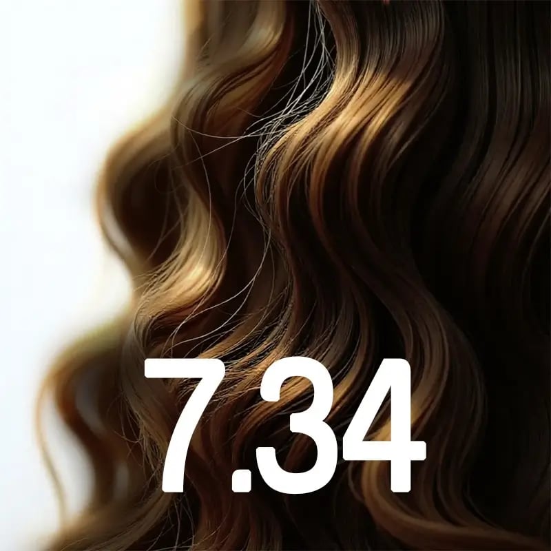 7.34 Gloss blond doré cuivré - Sweo - Produit capillaire professionnel