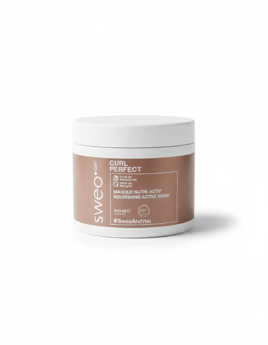 Masque Nutri-Actif Curl Perfect Sweo - Sweo - Produit capillaire professionnel